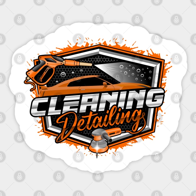 JDM car GT-R R35 Cleaning detailing Sticker by Car_Designer